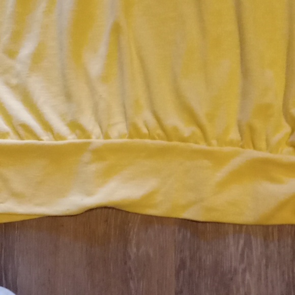 Rickis XXL bright yellow top NWT - Picture 5 of 5